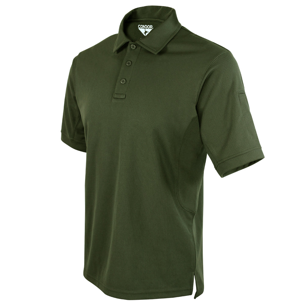 Condor Performance Short Sleeve Polo in Olive Drab