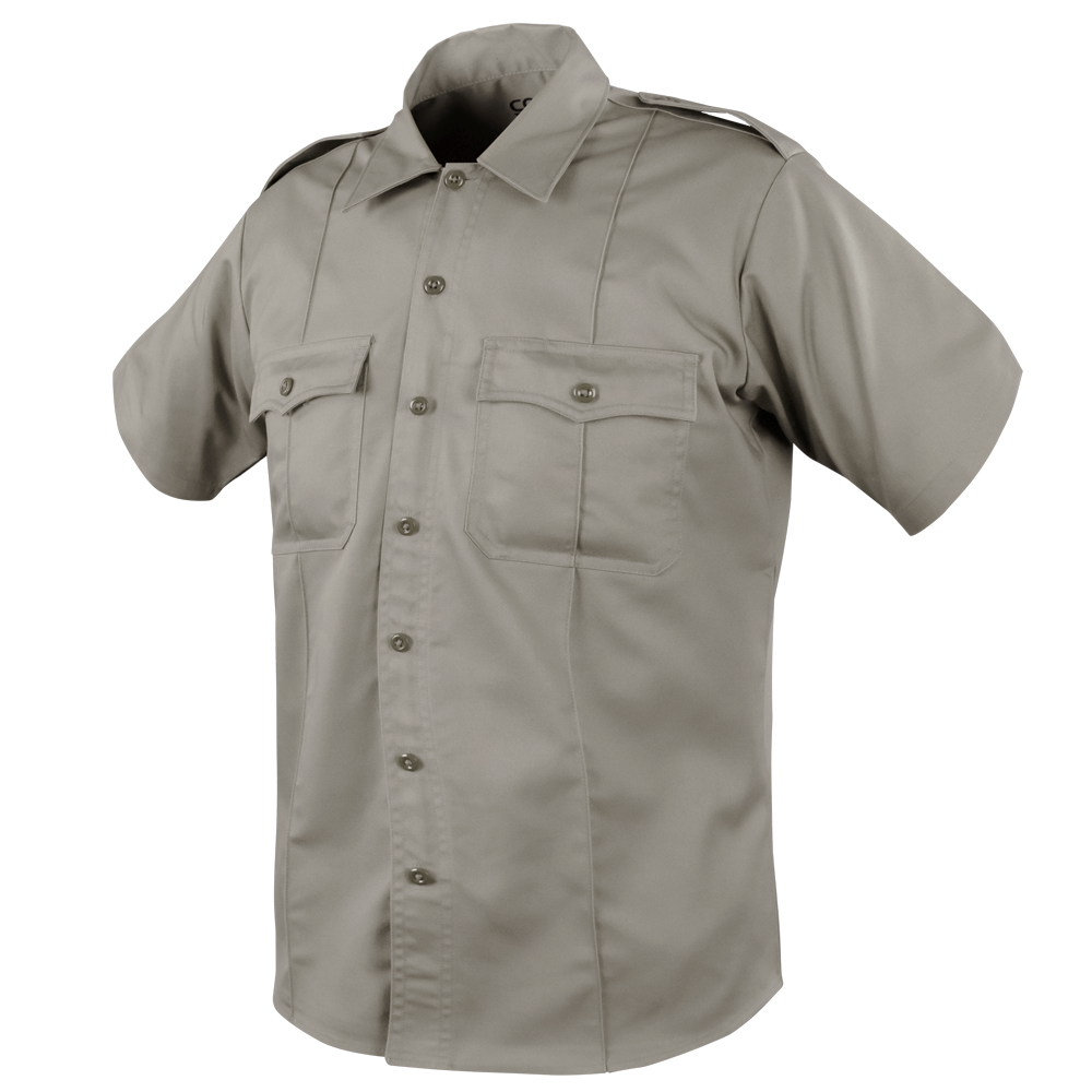 Condor Men's Class B Uniform Shirt Silver Tan