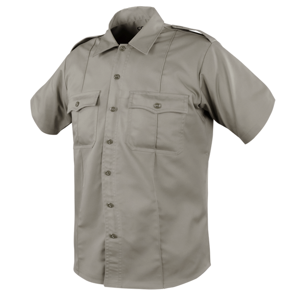 Condor Men's Class B Uniform Shirt Silver Tan
