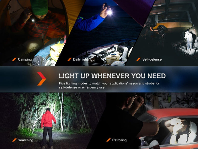Fenix PD35R LED Flashlight that Lights Up Wherever You Need 