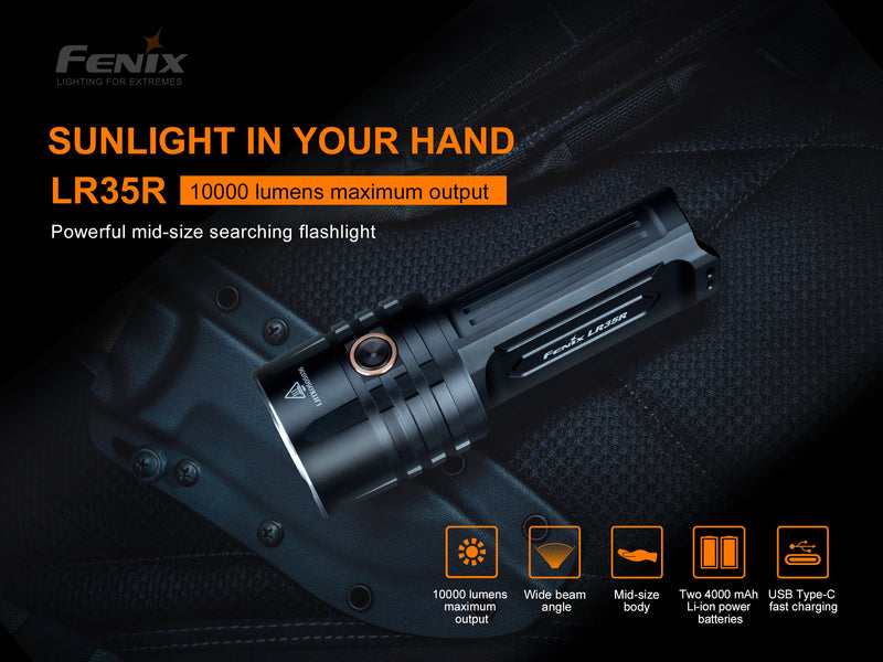 Fenix LR35R LED Flashlight 