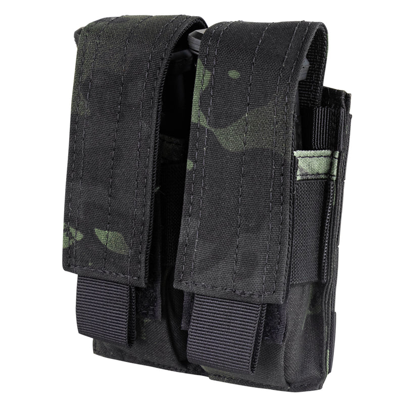 Double Pistol Mag Pouch in MultiCam Black 