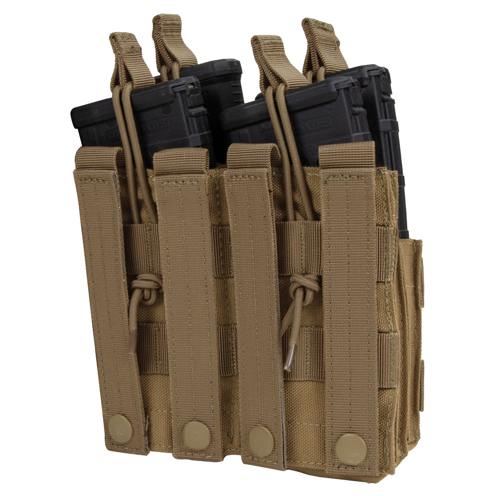 Condor Double Stacker M4 Open-Top Mag Pouch - Mars Gear