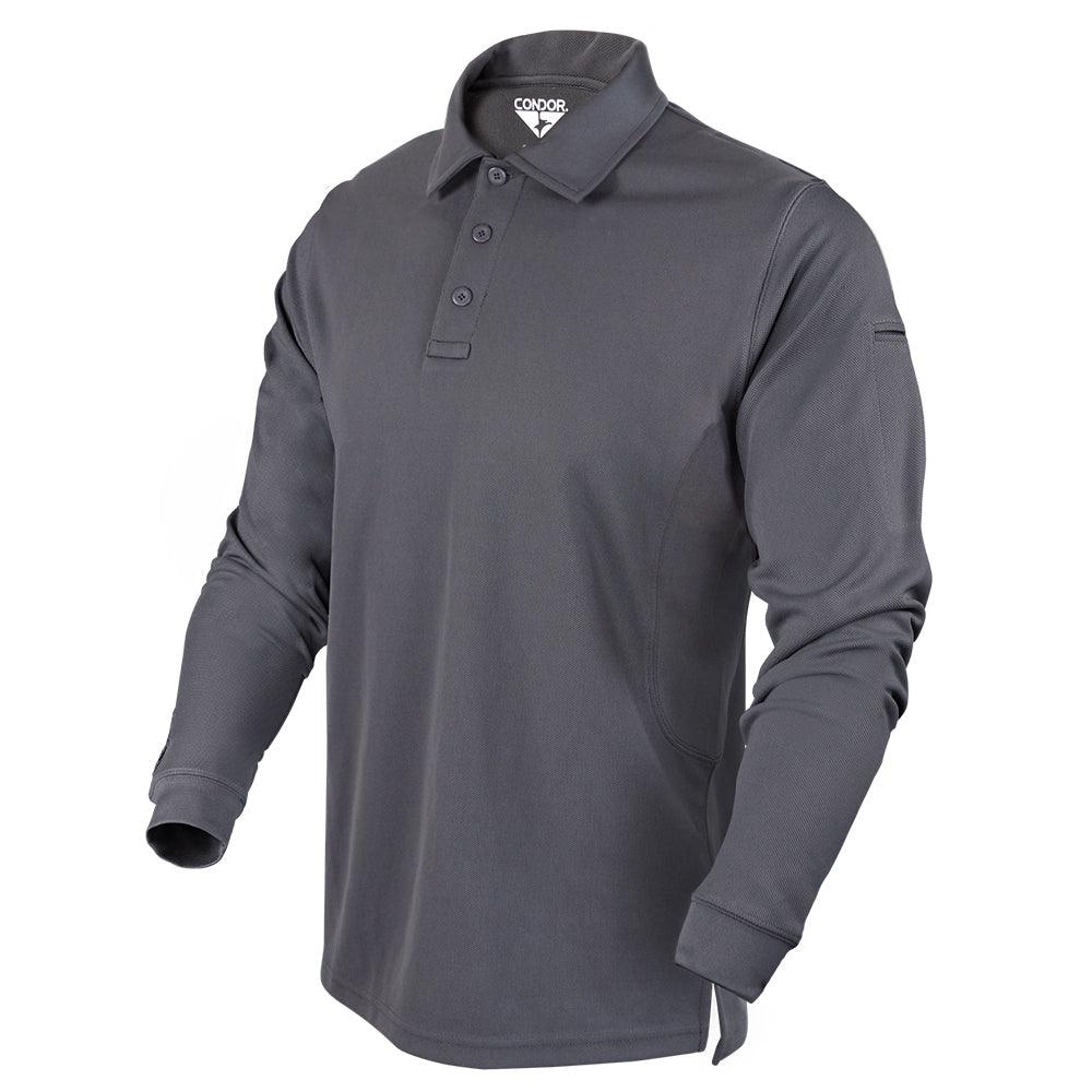 Condor Performance Long Sleeve Polo - Mars Gear