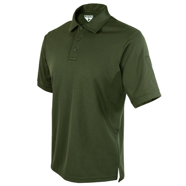 Condor Performance Short Sleeve Polo in Olive Drab