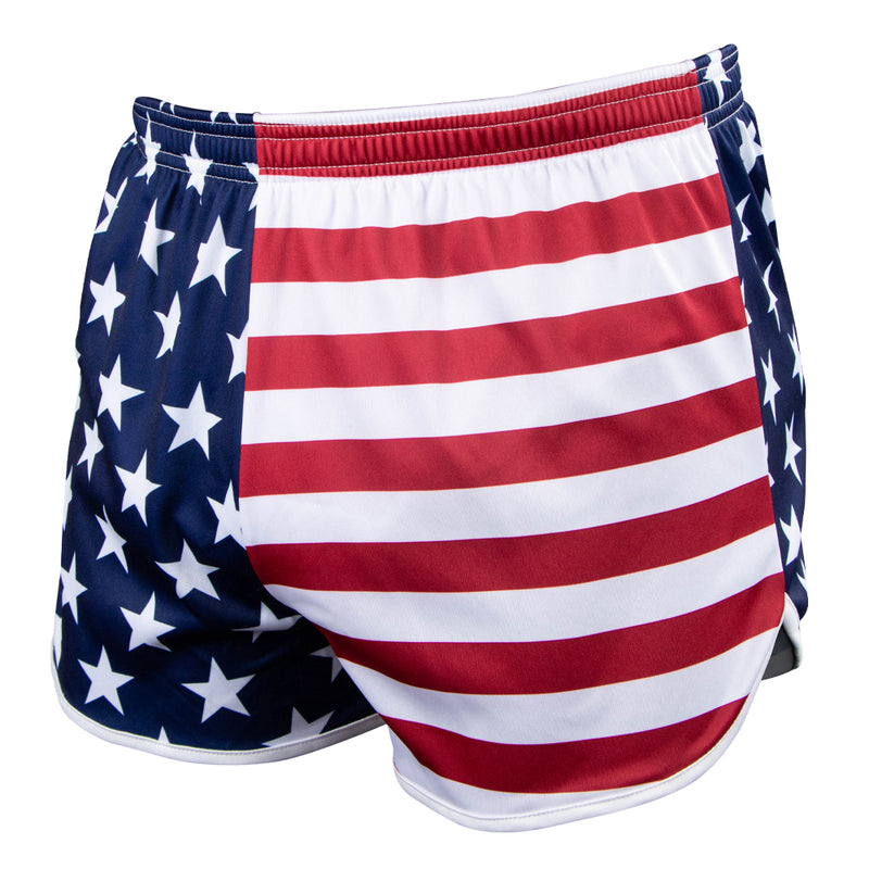 Running Shorts in RWB 