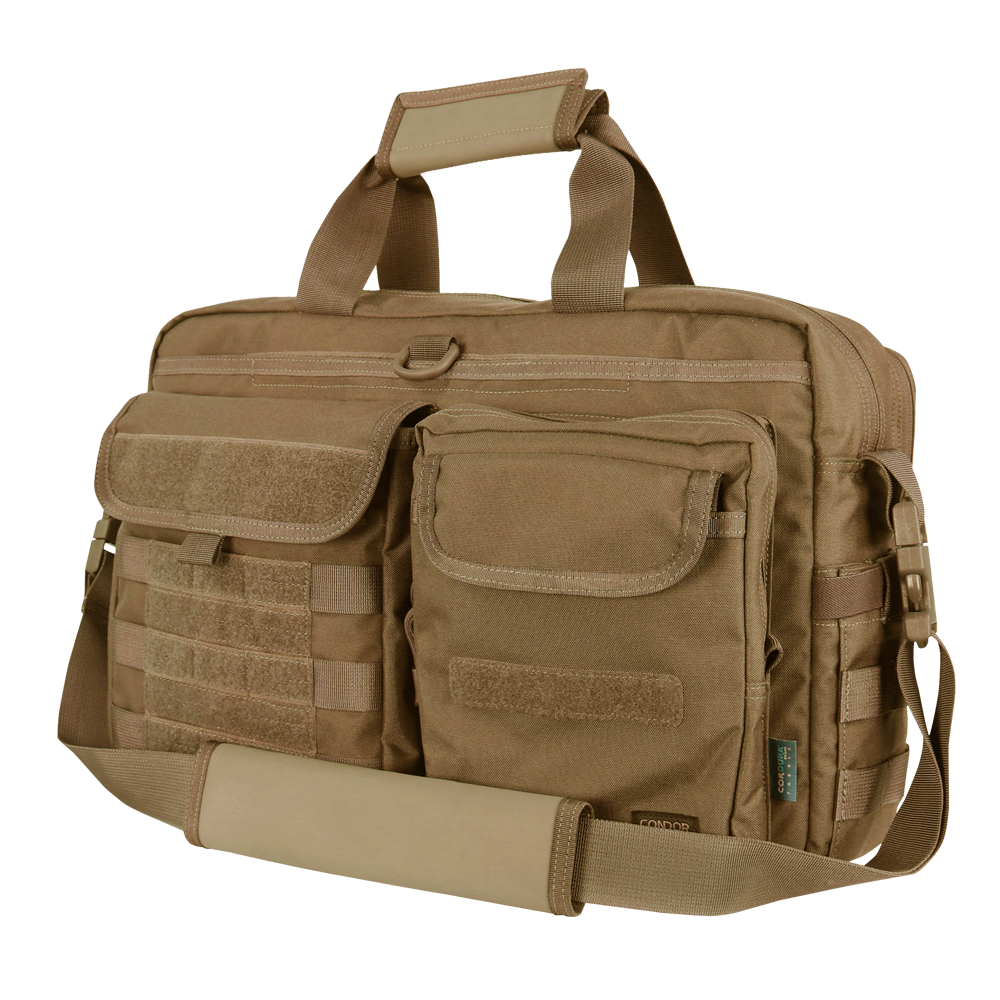Condor Metropolis Briefcase in Coyote Brown 