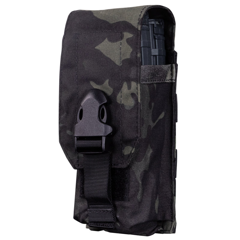 Universal Rifle Mag Pouch in Multicam Black 