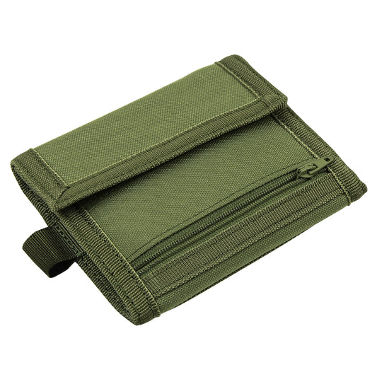 Vault Tri Fold Wallet in Olive Drab