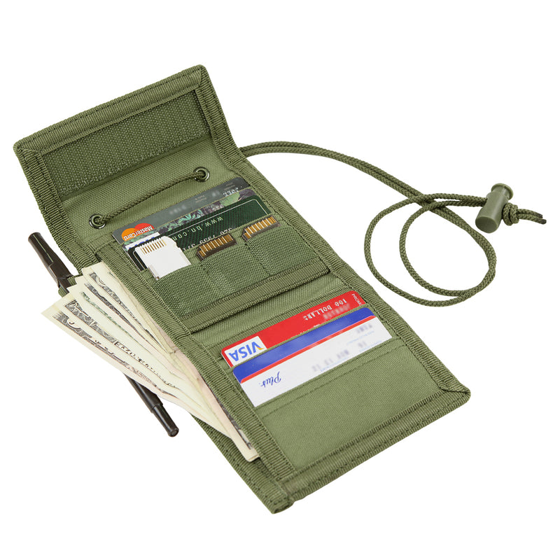 Vault Tri Fold Wallet in Olive Drab