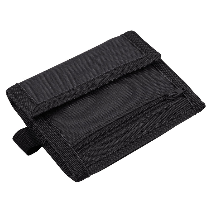 Vault Tri Fold Wallet in Black