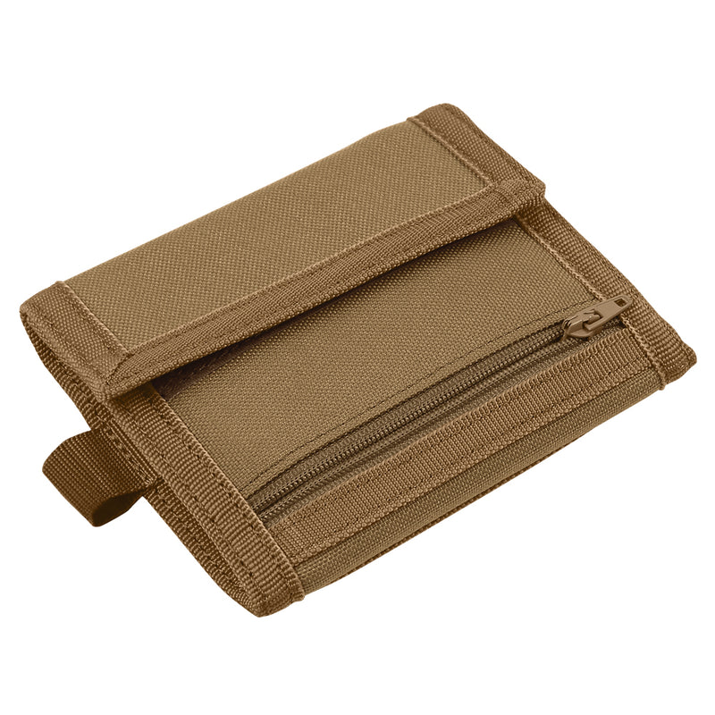 Vault Tri Fold Wallet in Coyote Brown