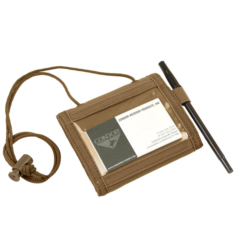 Vault Tri Fold Wallet in Coyote Brown