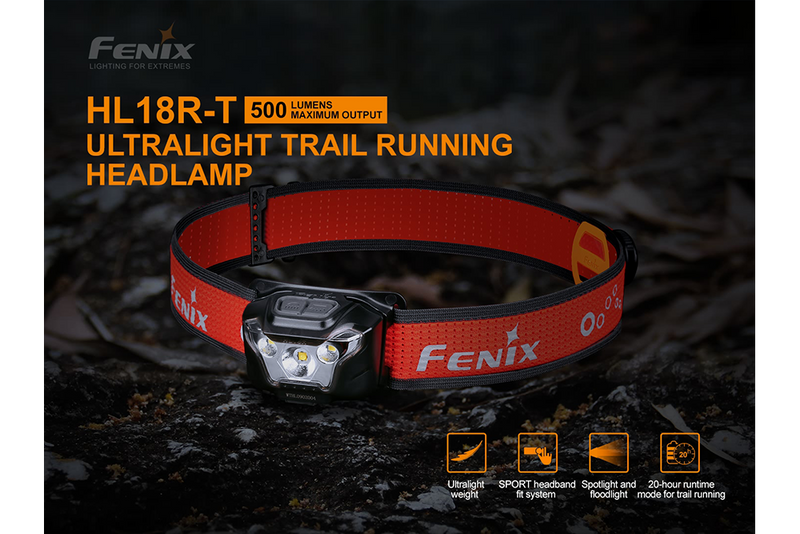 Fenix HL18R Ultralight Trail Running Headlamp