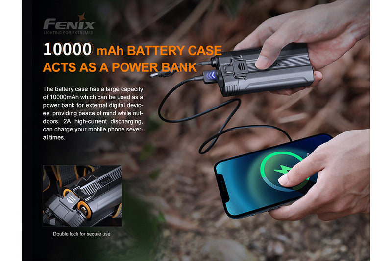 Fenix 10000 mAh Battery Case as a Power Bank