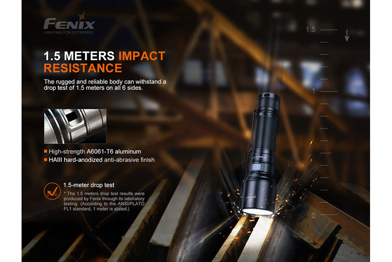 Fenix 1.5 Meter Impact Resistance 