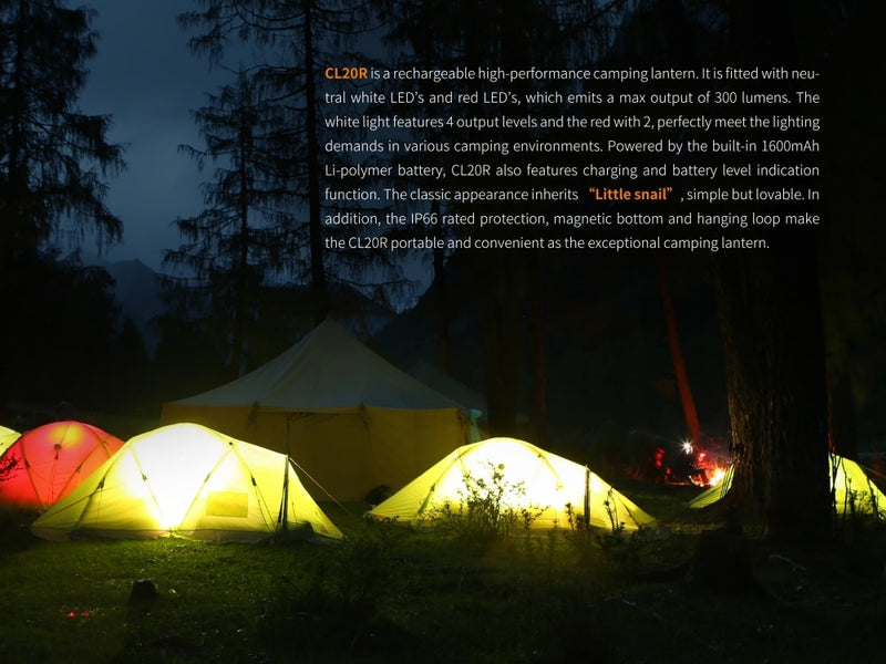 Fenix CL20R High Performance Camping Lantern
