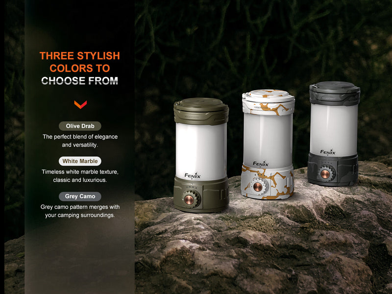Fenix CL26R Pro High Performance Camping Lantern with Three Stylish Colors to Choose From