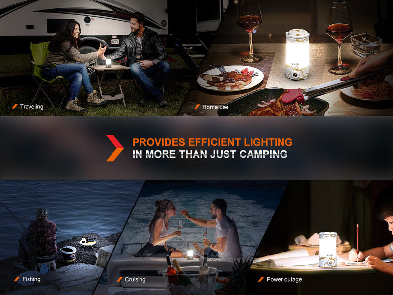 Fenix CL26R Pro High Performance Camping Lantern Provides Efficient Lighting