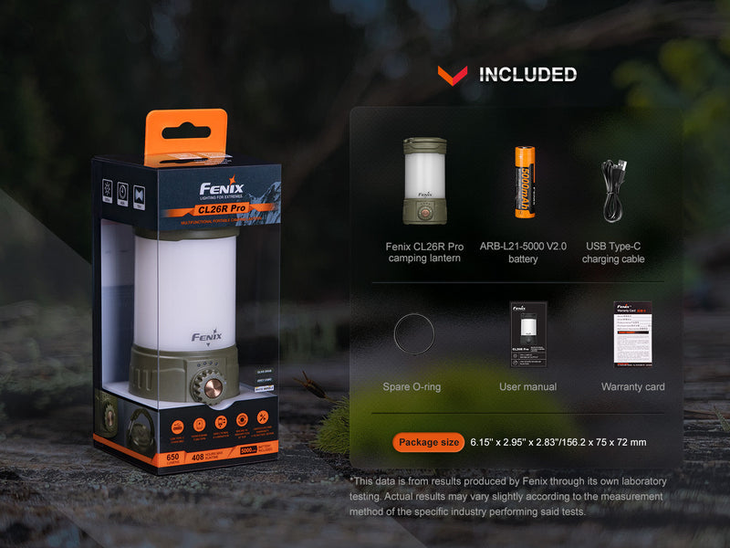 Fenix CL26PRO LED Rechargeable Camping Lantern