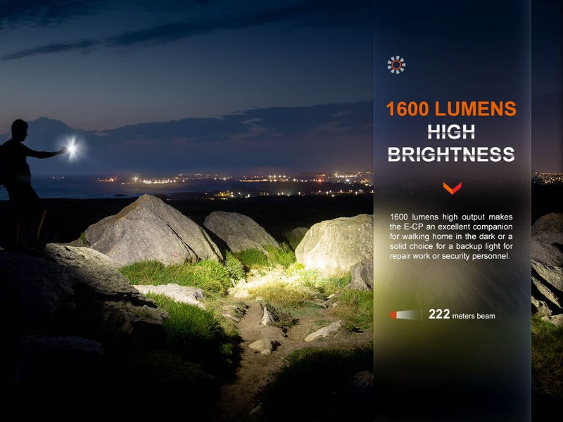 E-CP 1600-lumen LED Flashlight/Powerbank