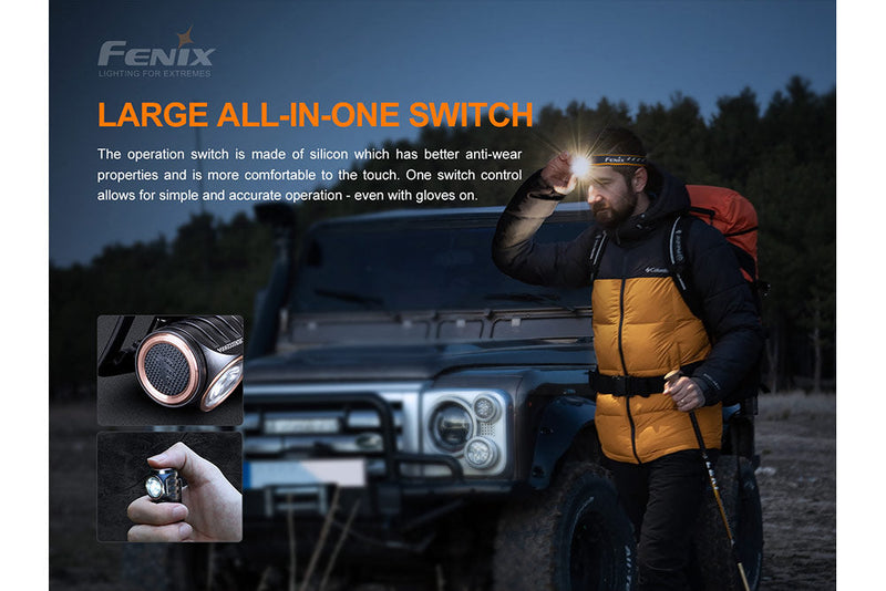 Fenix HM50R All In One Switch LED Headlamp