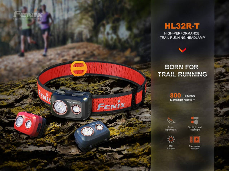 HL32R-T Trail Running LED Headlamp - 800 Lumens