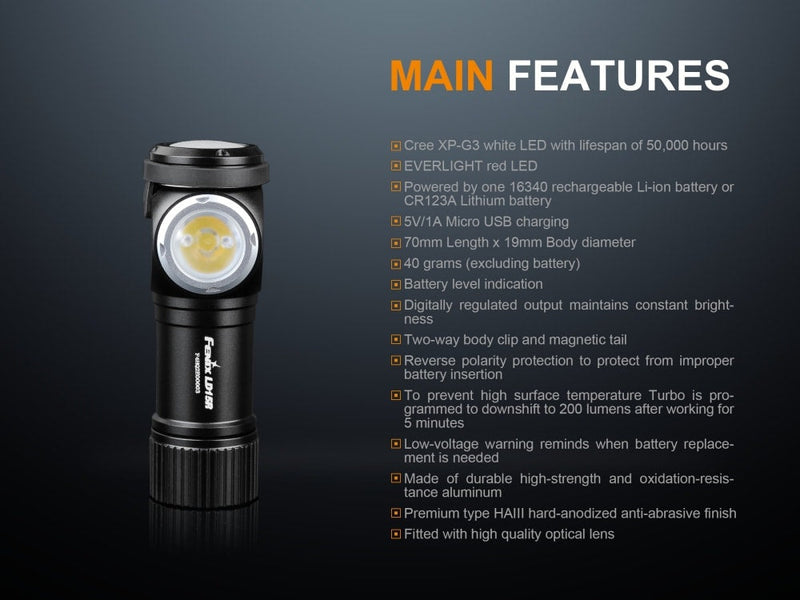 Fenix LED Flashlight