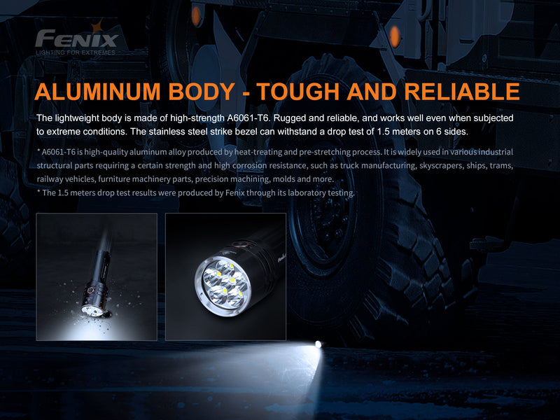 Fenix LR35R Aluminum Body LED Flashlight