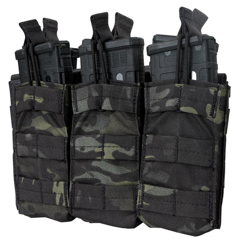 Triple Open-Top M4 Mag Pouch