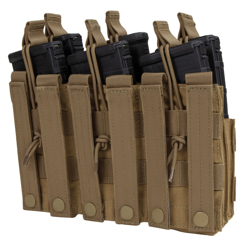 Condor Triple Stacker Open Top M4 Mag Pouch | Mars Gear