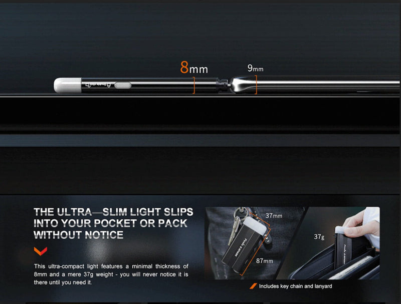 Fenix Ultra Slim Light LED Flashlight 
