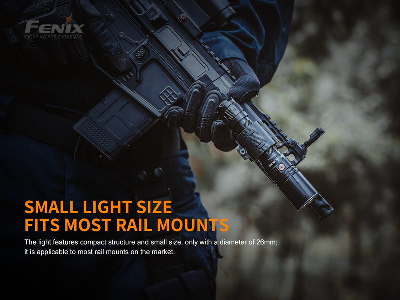 Fenix TK30 LED Tactical Flashlight Fits Most Small Light Size Rail Mounts 