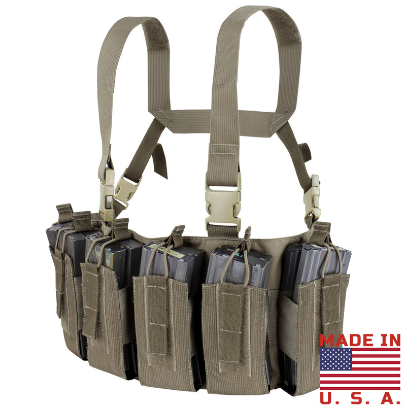 CLEARANCE: Condor Barrage Chest Rig - Range Green