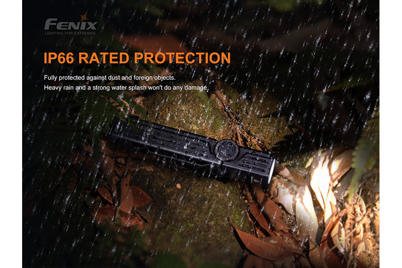 Fenix WT25R LED Flashlight IP66 Rated Protection that Protects from Dust and Foreign Objects 