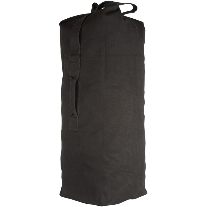 Top Load Duffel Bag in Black