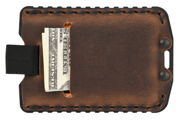 Trayvax Enterprises Ascent Wallet in Black Mississippi Mud