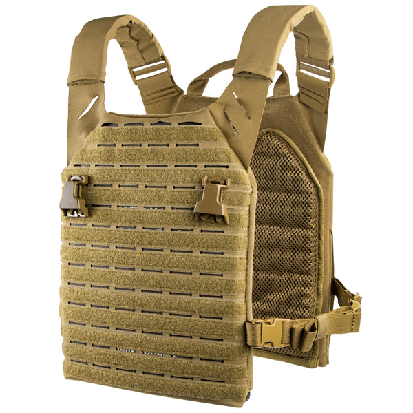 Condor LCS Vanquish Armor System Plate Carrier in Coyote Brown