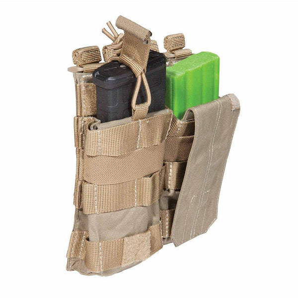 5.11 Tactical Double AR Mag Pouch w/ Bungee & Cover | Mars Gear