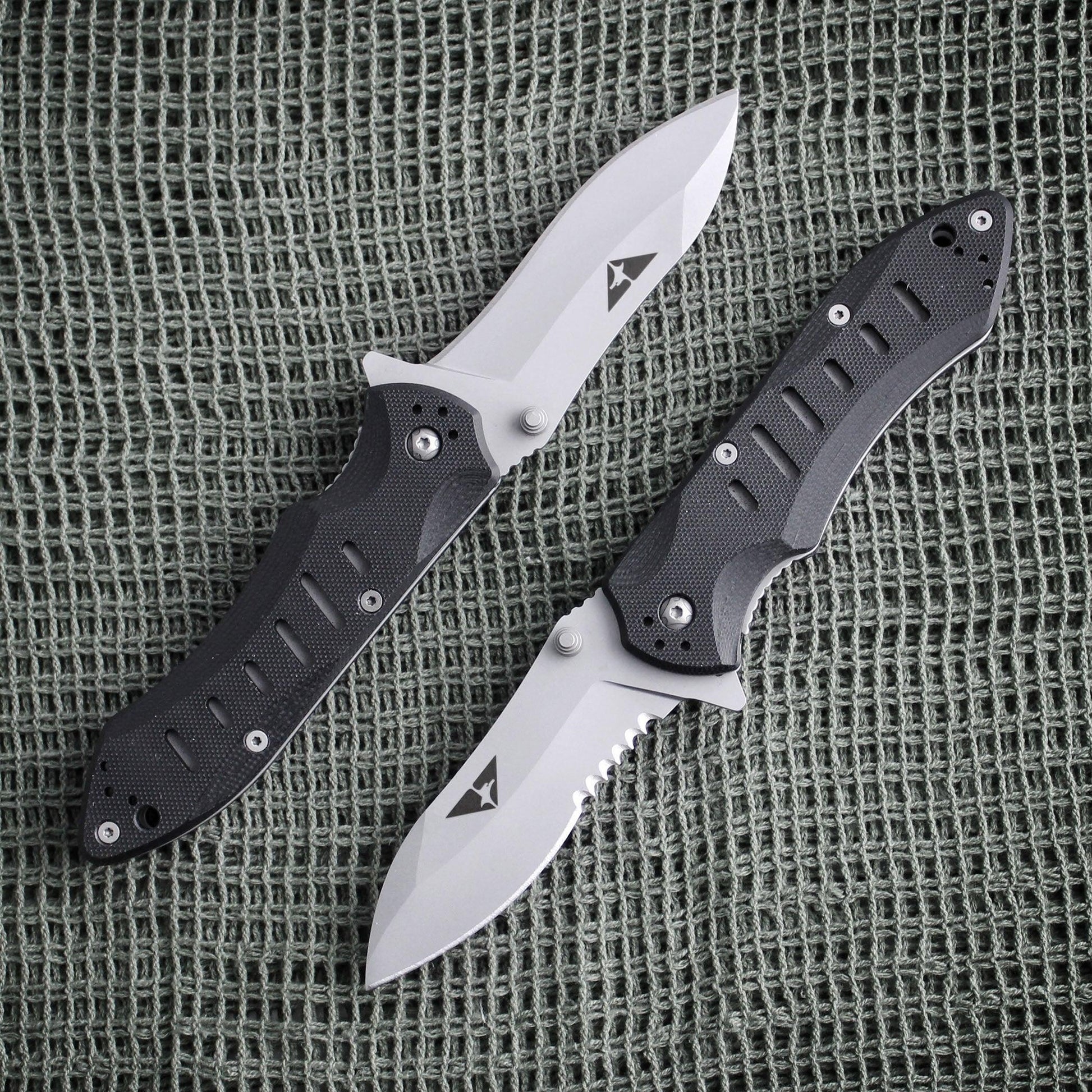 Barracuda Folding Knife - Plain Edge - Mars Gear