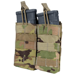 Condor Double M4 Open-Top Mag Pouch - Scorpion OCP - Mars Gear