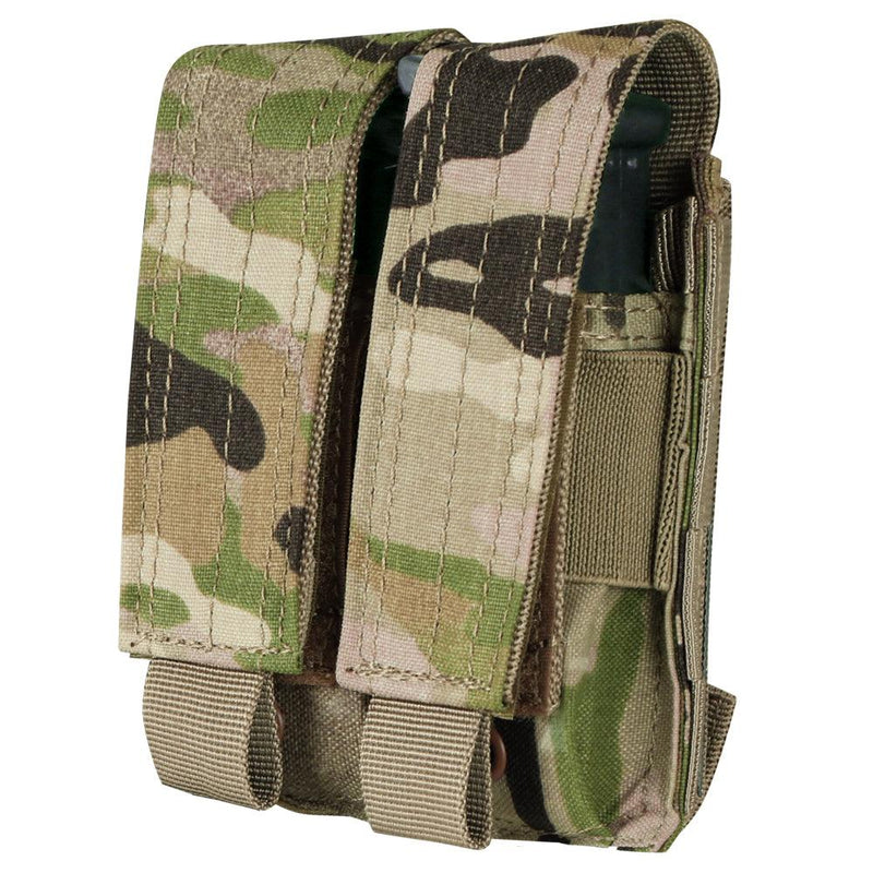 Condor Double Pistol Mag Pouch - MultiCam - Mars Gear