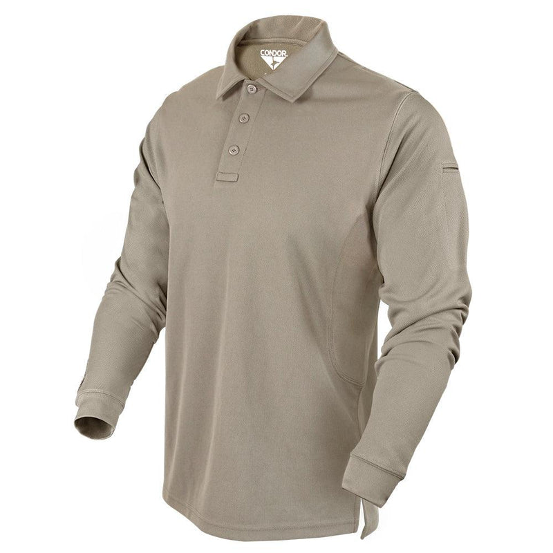 Condor Performance Long Sleeve Polo - Mars Gear