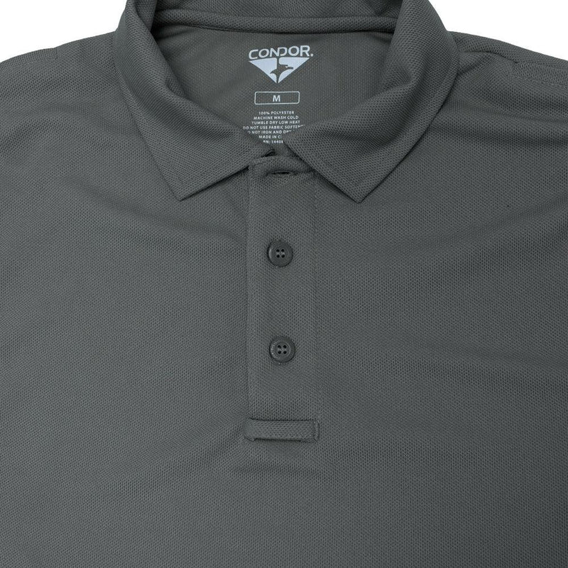 Condor Performance Long Sleeve Polo - Mars Gear