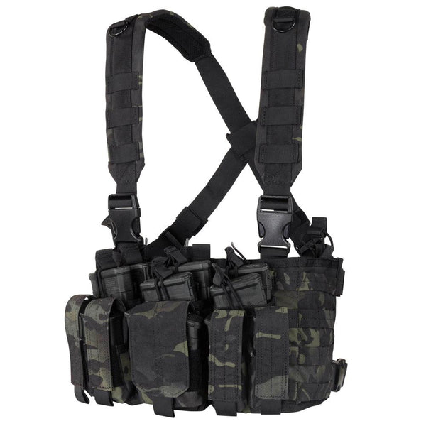Condor Recon Chest Rig - Multicam Black - Mars Gear