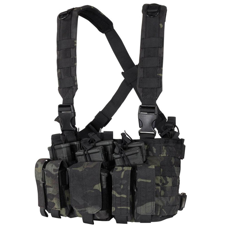 Condor Recon Chest Rig - Multicam Black - Mars Gear
