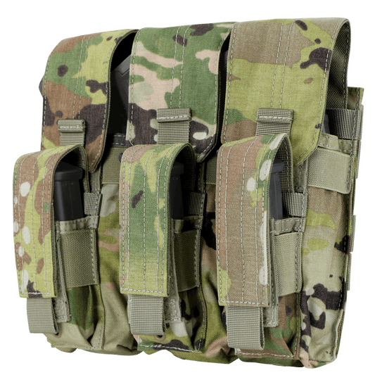Condor Triple AK Kangaroo Mag Pouch - Scorpion OCP - Mars Gear