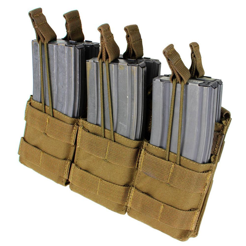 Condor Triple Stacker Open-Top M4 Mag Pouch - Mars Gear