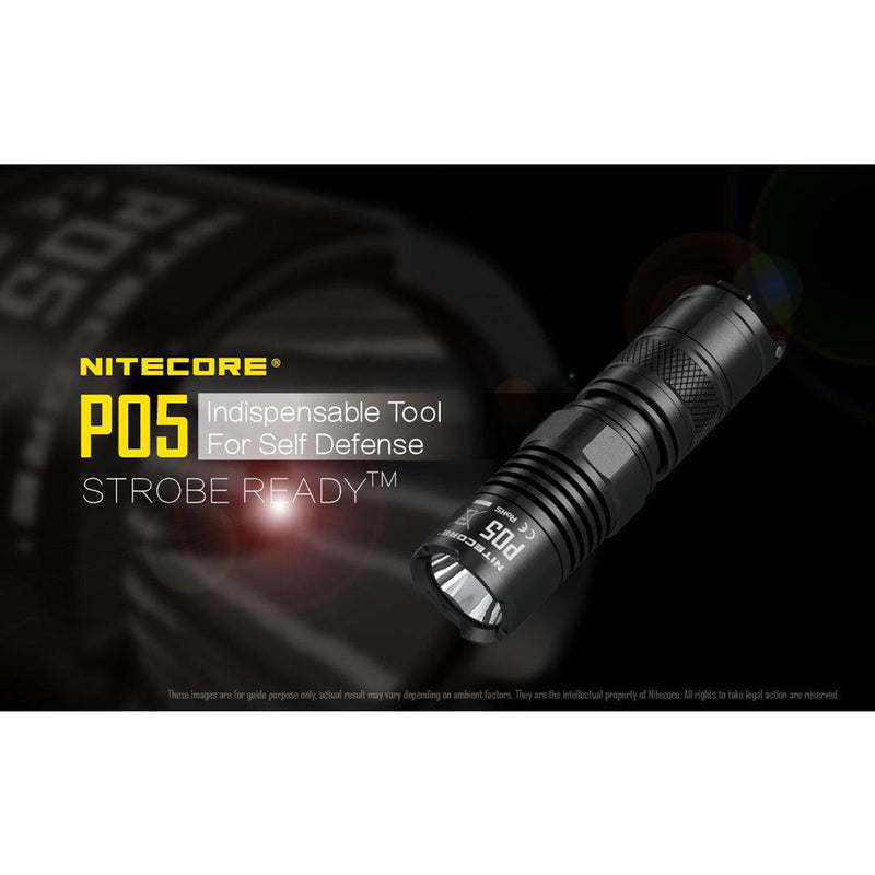 Nitecore P05 Tactical Compact LED Flashlight - Mars Gear